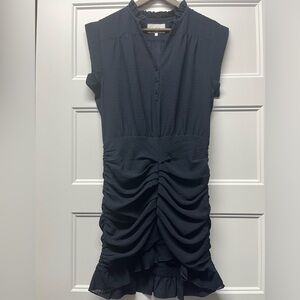 ba&sh Navy Textured dress Size 3